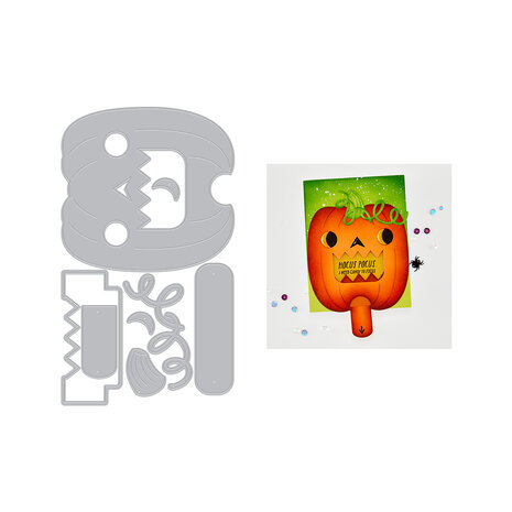 Hero Arts Spooky Smiles Die Set Big Mouth Jack-o-Lantern (DF313) Hero Arts Spooky Smiles Die Set Big Mouth Jack-o-Lantern (DF313)