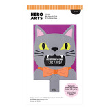 Hero Arts Spooky Smiles Die Set Big Mouth Cat (DF324)