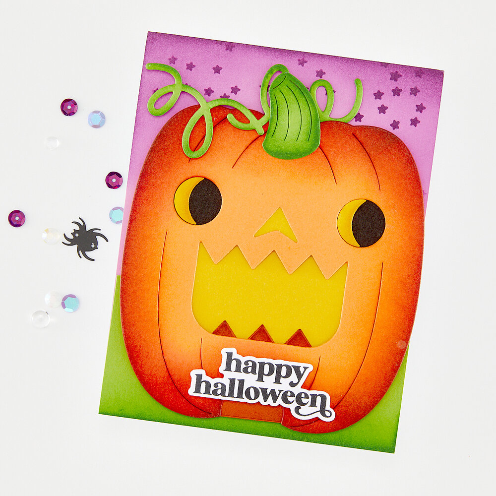 Hero Arts Spooky Smiles Die Set Big Mouth Jack-o-Lantern (DF313) Hero Arts Spooky Smiles Die Set Big Mouth Jack-o-Lantern (DF313)