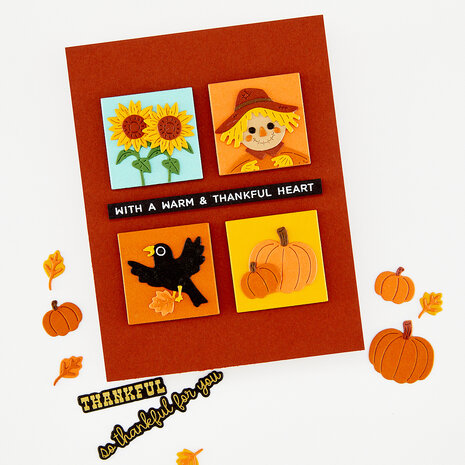 Hero Arts Whimsical Wheels Die Set Beep Beep Leaf Peeper (DF311) Hero Arts Whimsical Wheels Die Set Beep Beep Leaf Peeper (DF311)
