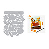 Hero Arts Whimsical Wheels Die Set Beep Beep Leaf Peeper (DF311) Hero Arts Whimsical Wheels Die Set Beep Beep Leaf Peeper (DF311)
