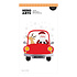 Whimsical Wheels Die Set Beep Beep (DF309) Whimsical Wheels Die Set Beep Beep (DF309)