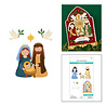 Spellbinders Bibi's Little Blessings Etched Dies Nativity Blessings by Bibi Cameron (S5-765)