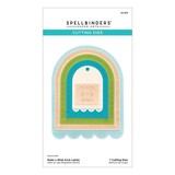 Spellbinders Make a Wish Arch Labels Etched Dies (S5-619)