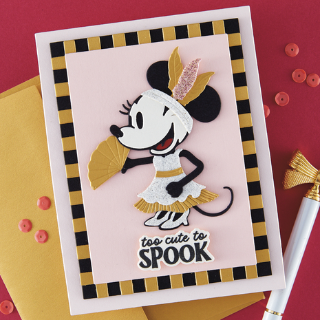 Spellbinders Classic Mouse Costume Party Etched Dies (S5-774)