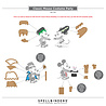 Spellbinders Classic Mouse Costume Party Etched Dies (S5-774)