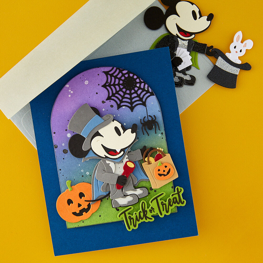 Spellbinders Classic Mouse Costume Party Etched Dies Trick-or-Treat Accessories (S4-1567)