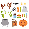 Spellbinders Classic Mouse Costume Party Etched Dies Trick-or-Treat Accessories (S4-1567)