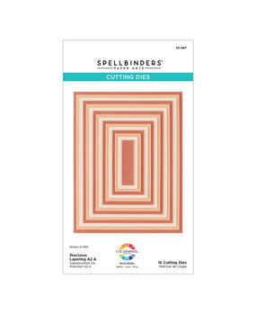 Spellbinders Precision Layering A2 A Etched Dies (S5-487)