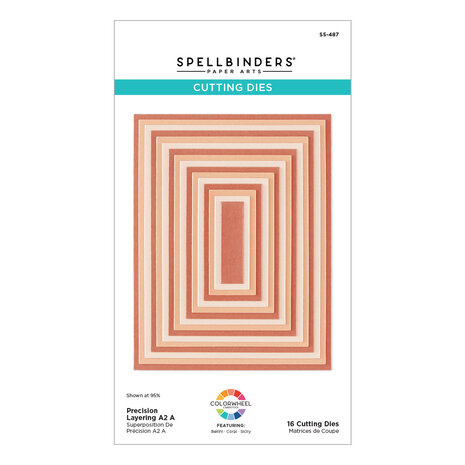 Spellbinders Precision Layering A2 A Etched Dies (S5-487)