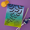 Spellbinders Midnight Mischief Press & Foil Plates Winged Shadows (BP-385)