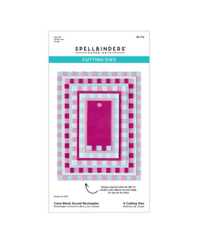 Spellbinders Midnight Mischief Etched Dies Color Block Accent Rectangles (S5-772) Spellbinders Midnight Mischief Etched Dies Color Block Accent Rectangles (S5-772)