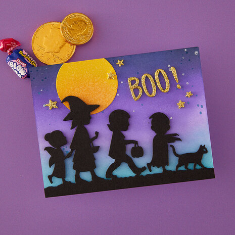 Spellbinders Midnight Mischief Etched Dies Boo Parade (S4-1565) Spellbinders Midnight Mischief Etched Dies Boo Parade (S4-1565)