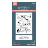 Spellbinders Mugs & Kisses Press + Foil Plate Decorate the Season Registration (BPR-037)