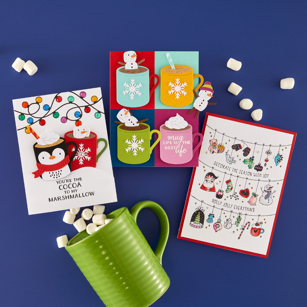 Spellbinders Mugs & Kisses Etched Dies Mug Friends (S4-1477) Spellbinders Mugs & Kisses Etched Dies Mug Friends (S4-1477)