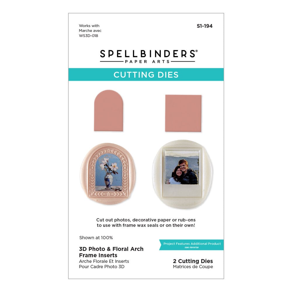 Spellbinders Simply Halloween Etched Dies 3D Photo & Floral Arch Frame Inserts (S1-194) Spellbinders Simply Halloween Etched Dies 3D Photo & Floral Arch Frame Inserts (S1-194)