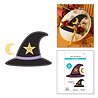 Spellbinders Halloween Felt Stitch & Create Felt Etched Dies Charming Witch Hat by Nichol Spohr (S4-1564) Spellbinders Halloween Felt Stitch & Create Felt Etched Dies Charming Witch Hat by Nichol Spohr (S4-1564)