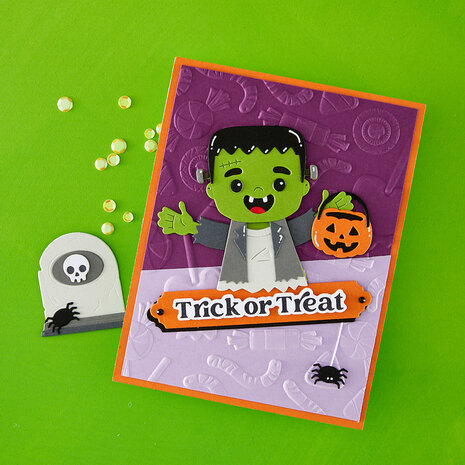 Spellbinders Halloween Hugs Etched Dies Frank by Simon Hurley (S5-770) Spellbinders Halloween Hugs Etched Dies Frank by Simon Hurley (S5-770)