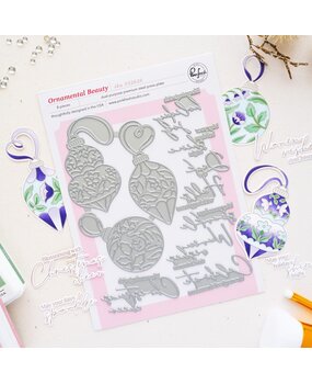 Pinkfresh Studio Season of Wonder Press Plate Ornamental Beauty by Inna Moreva (332626)