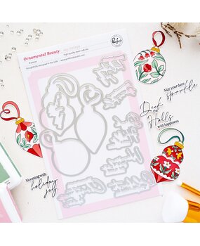Pinkfresh Studio Season of Wonder Die Ornamental Beauty by Inna Moreva (332426)