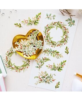 Pinkfresh Studio Season of Wonder Washi Tape Seasonal Sprigs by Dawn Woleslagle (331626)