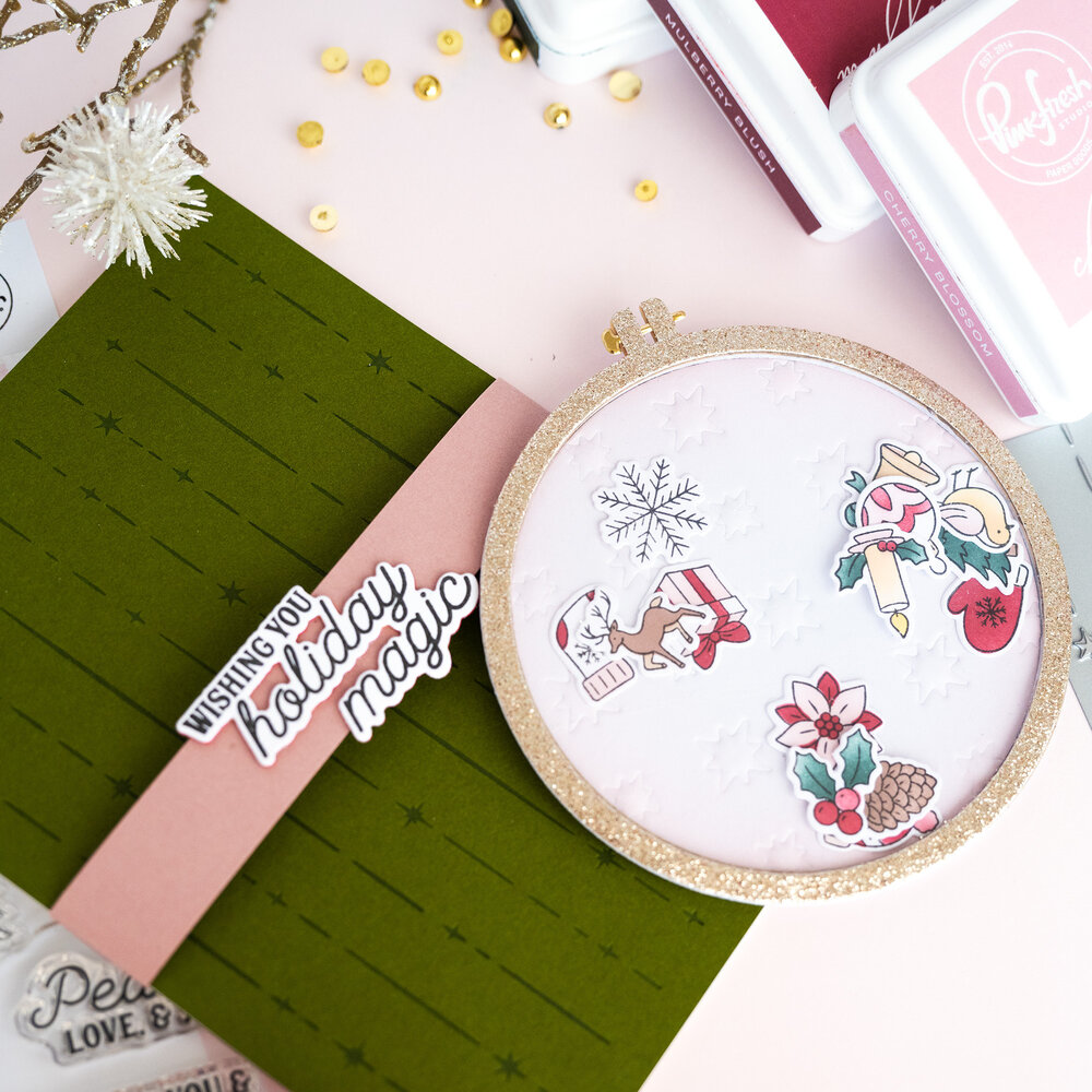 Pinkfresh Studio Season of Wonder Die Tiny Tidings by Inna Moreva (333226) Pinkfresh Studio Season of Wonder Die Tiny Tidings by Inna Moreva (333226)