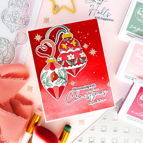 Pinkfresh Studio Season of Wonder Stencil Ornamental Beauty by Inna Moreva (332526)