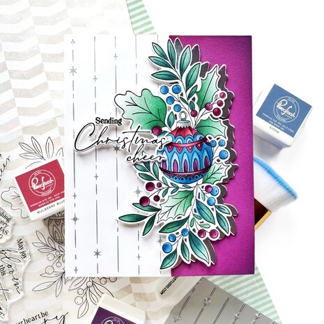 Pinkfresh Studio Season of Wonder Stencil Festive Flourish by Inna Moreva (332126) Pinkfresh Studio Season of Wonder Stencil Festive Flourish by Inna Moreva (332126)