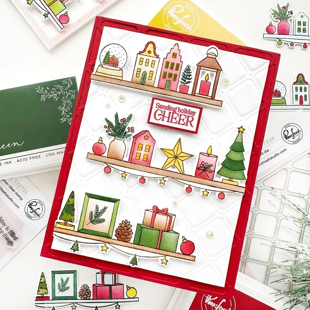 Pinkfresh Studio Season of Wonder Stamp Holiday Treasures by Inna Moreva (332726)