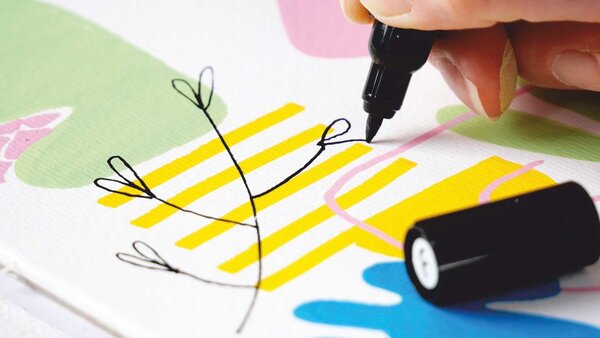 Kreul KREUL Triton Acrylic Marker Fine Black (17609) Kreul KREUL Triton Acrylic Marker Fine Black (17609)