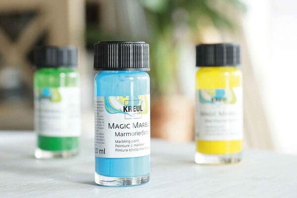 Kreul KREUL Magic Marble Marbling Paint Metallic Colors 20 ml (6pcs) (73610)