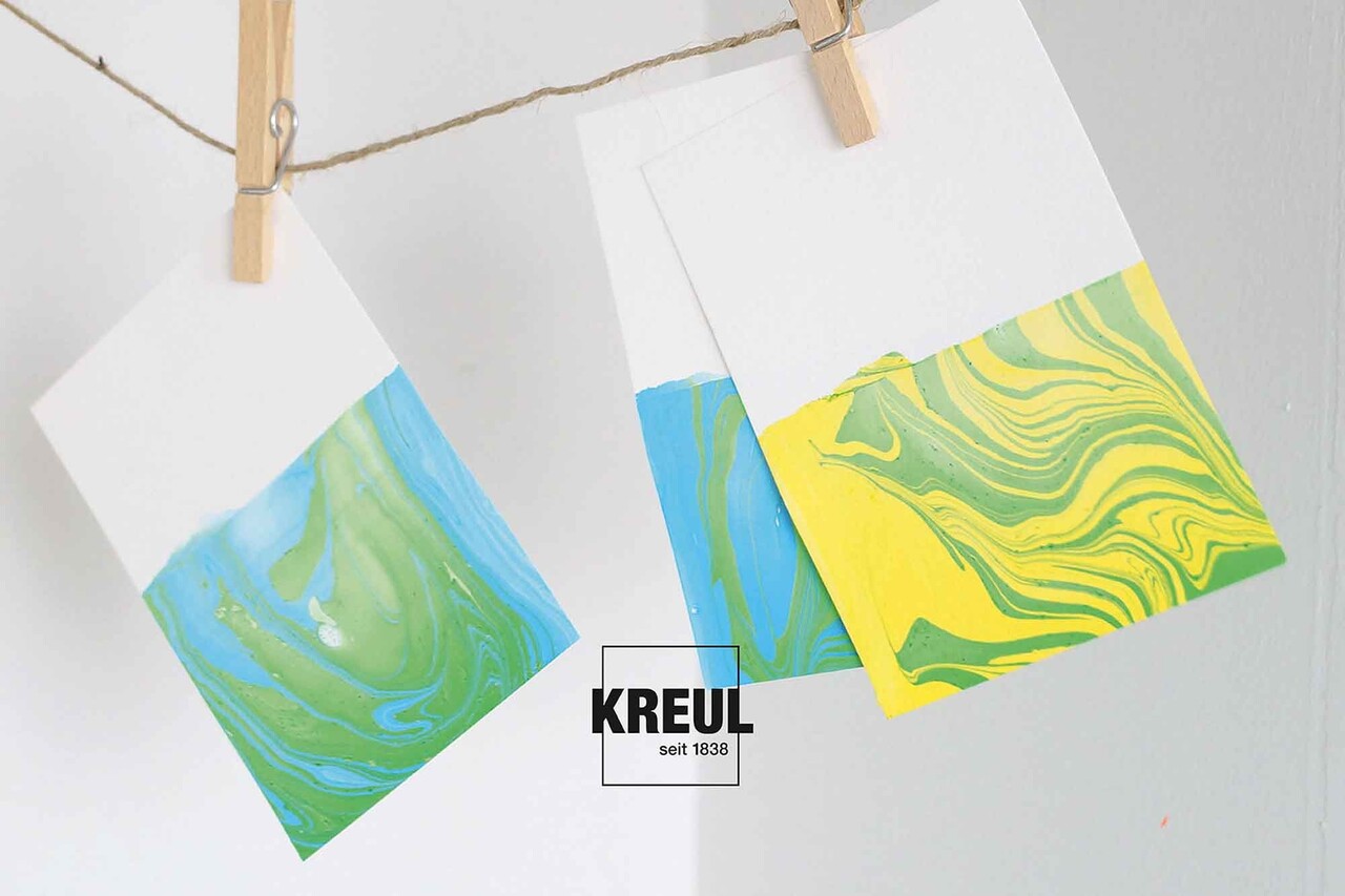 Kreul KREUL Magic Marble Marbling Paint Metallic Colors 20 ml (6pcs) (73610)
