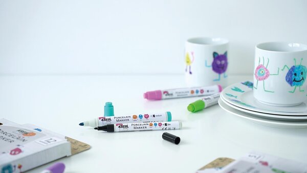 Kreul KREUL Porcelain Marker Medium Junior (12pcs) (16350) Kreul KREUL Porcelain Marker Medium Junior (12pcs) (16350)