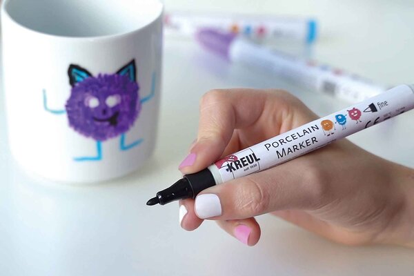 Kreul KREUL Porcelain Marker Medium Junior (12pcs) (16350) Kreul KREUL Porcelain Marker Medium Junior (12pcs) (16350)