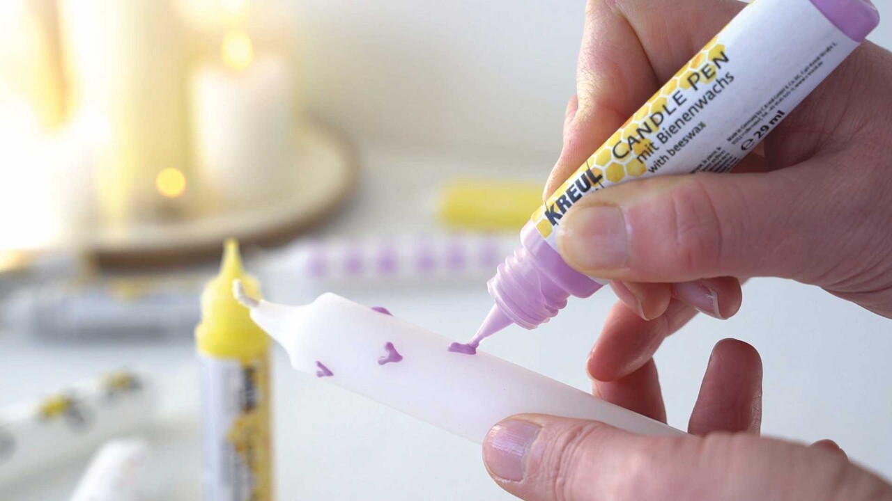 Kreul KREUL Candle Pen Bee Happy (6pcs) (49757) Kreul KREUL Candle Pen Bee Happy (6pcs) (49757)