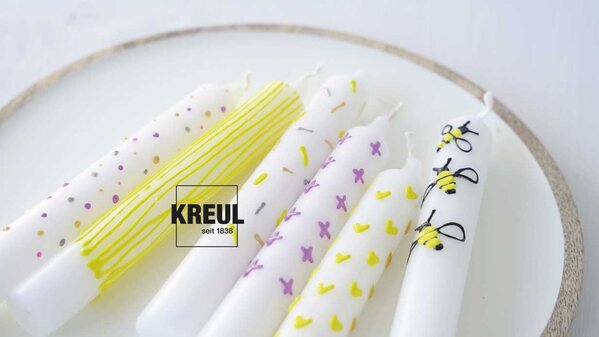 Kreul KREUL Candle Pen Bee Happy (6pcs) (49757) Kreul KREUL Candle Pen Bee Happy (6pcs) (49757)