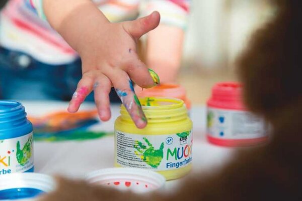 Kreul MUCKI Finger Paint Yellow 150 ml (23102) Kreul MUCKI Finger Paint Yellow 150 ml (23102)