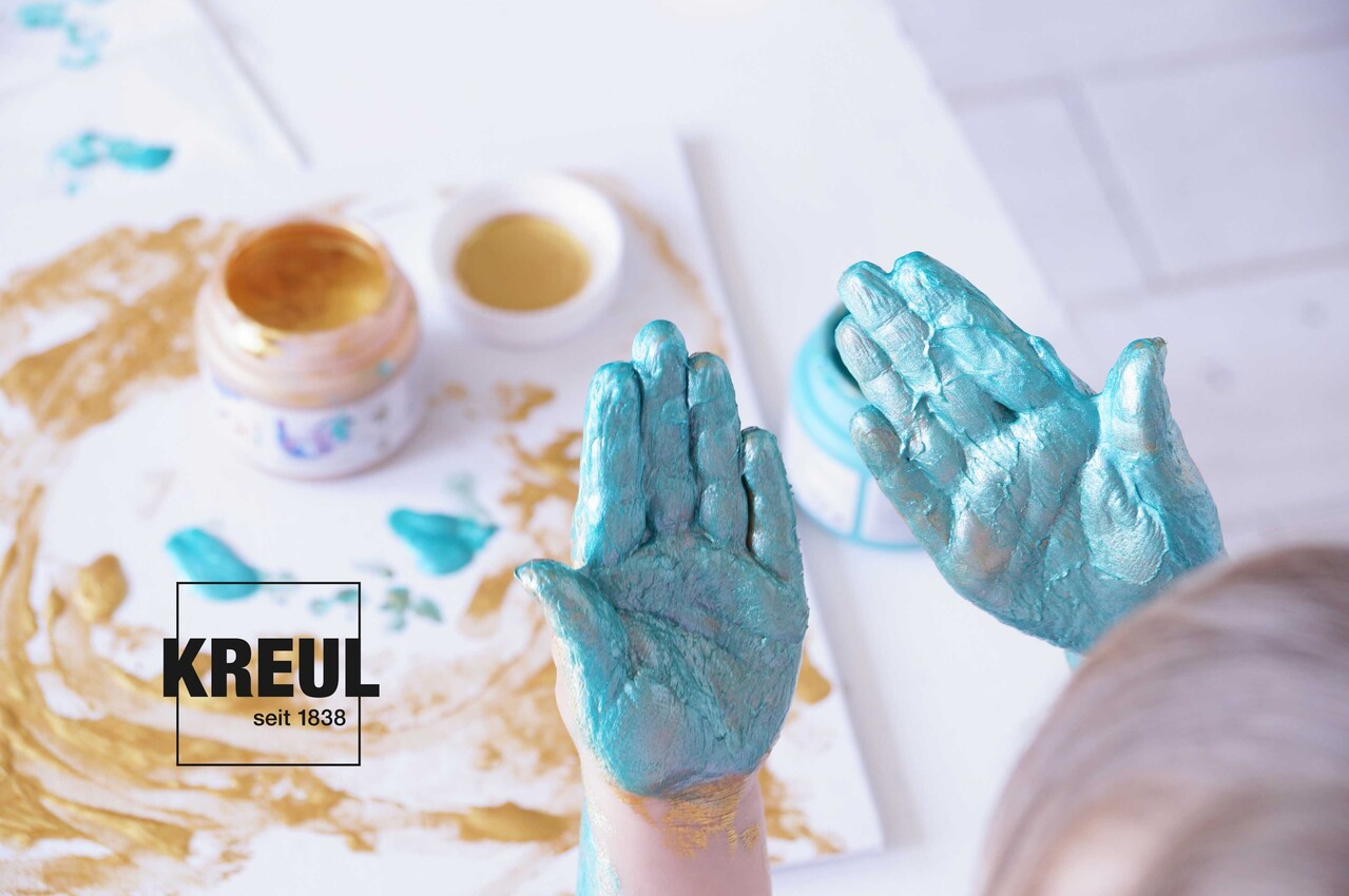 Kreul MUCKI Gleaming Finger Paint 150 ml (6pcs) (2319) Kreul MUCKI Gleaming Finger Paint 150 ml (6pcs) (2319)
