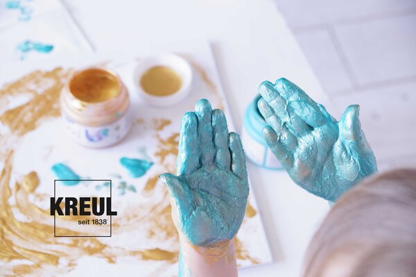 Kreul MUCKI Gleaming Finger Paint 150 ml (6pcs) (2319) Kreul MUCKI Gleaming Finger Paint 150 ml (6pcs) (2319)