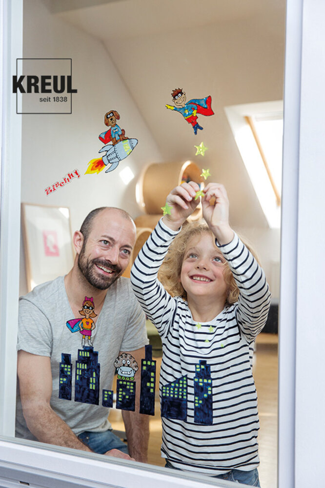 Kreul KREUL Window Color Set with a Lot of Paint (42752) Kreul KREUL Window Color Set with a Lot of Paint (42752)