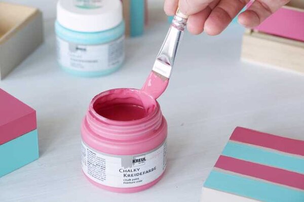 Kreul KREUL Chalky Chalk Paint Basic 150 ml Set of 4 (75305)