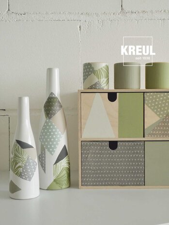 Kreul KREUL Chalky Chalk Paint Basic 150 ml Set of 4 (75305)
