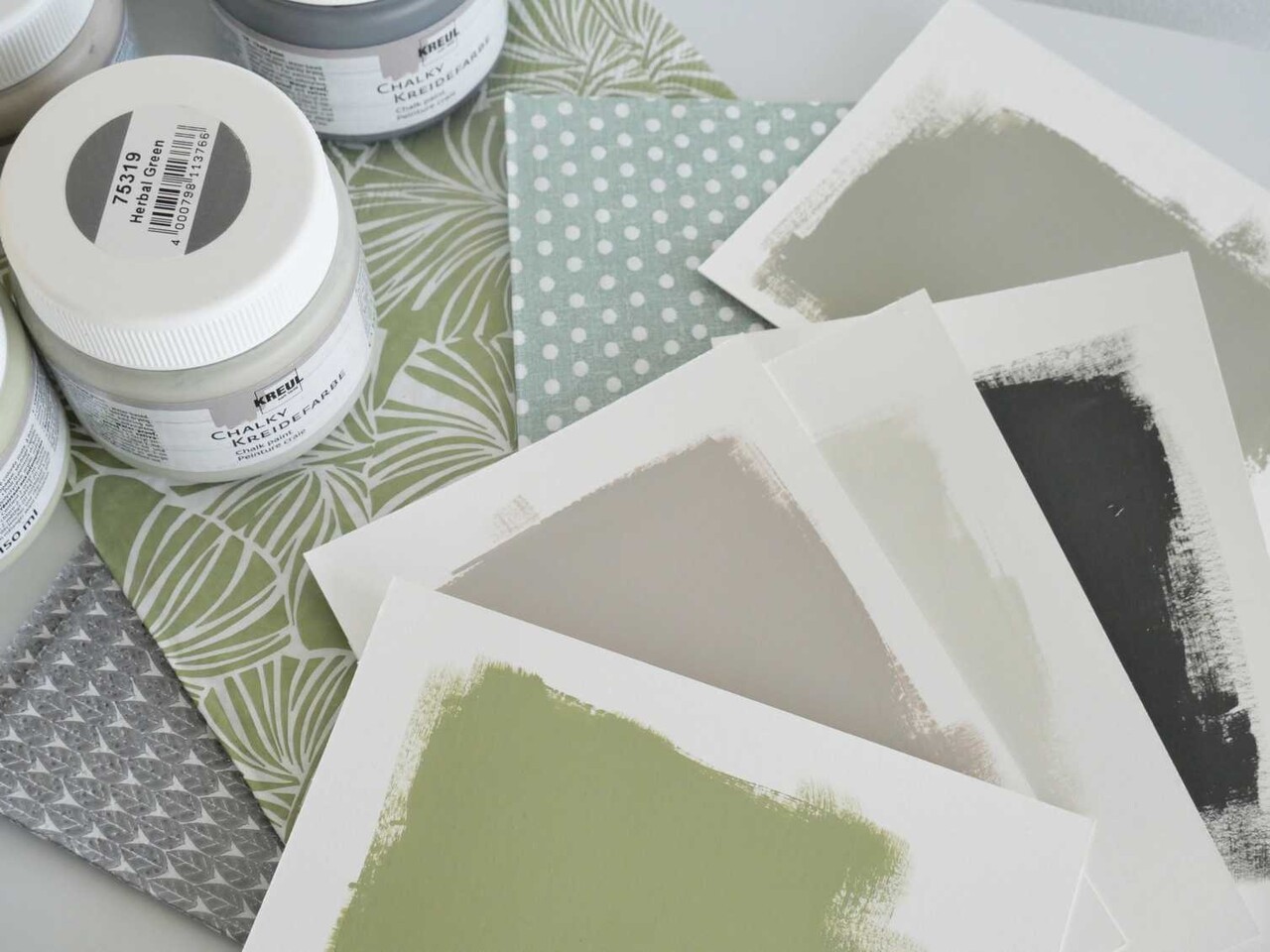 Kreul KREUL Chalky Chalk Paint Basic 150 ml Set of 4 (75305)