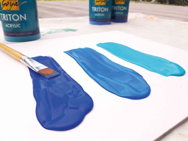 Kreul KREUL Triton Acrylic Liquid Cobalt Blue imit. 750 ml (17007) Kreul KREUL Triton Acrylic Liquid Cobalt Blue imit. 750 ml (17007)