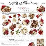 Craft O'Clock Spirit Of Christmas Extras Set Flowers by Renata Ludwinska (CC-C87-SCS-14)