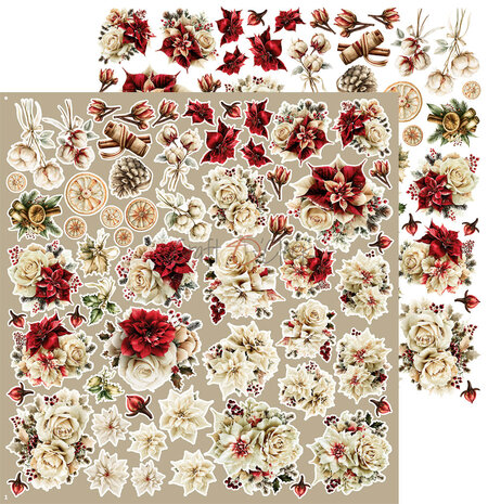 Craft O'Clock Spirit Of Christmas Extras Set Flowers by Renata Ludwinska (CC-C87-SCS-14) Craft O'Clock Spirit Of Christmas Extras Set Flowers by Renata Ludwinska (CC-C87-SCS-14)