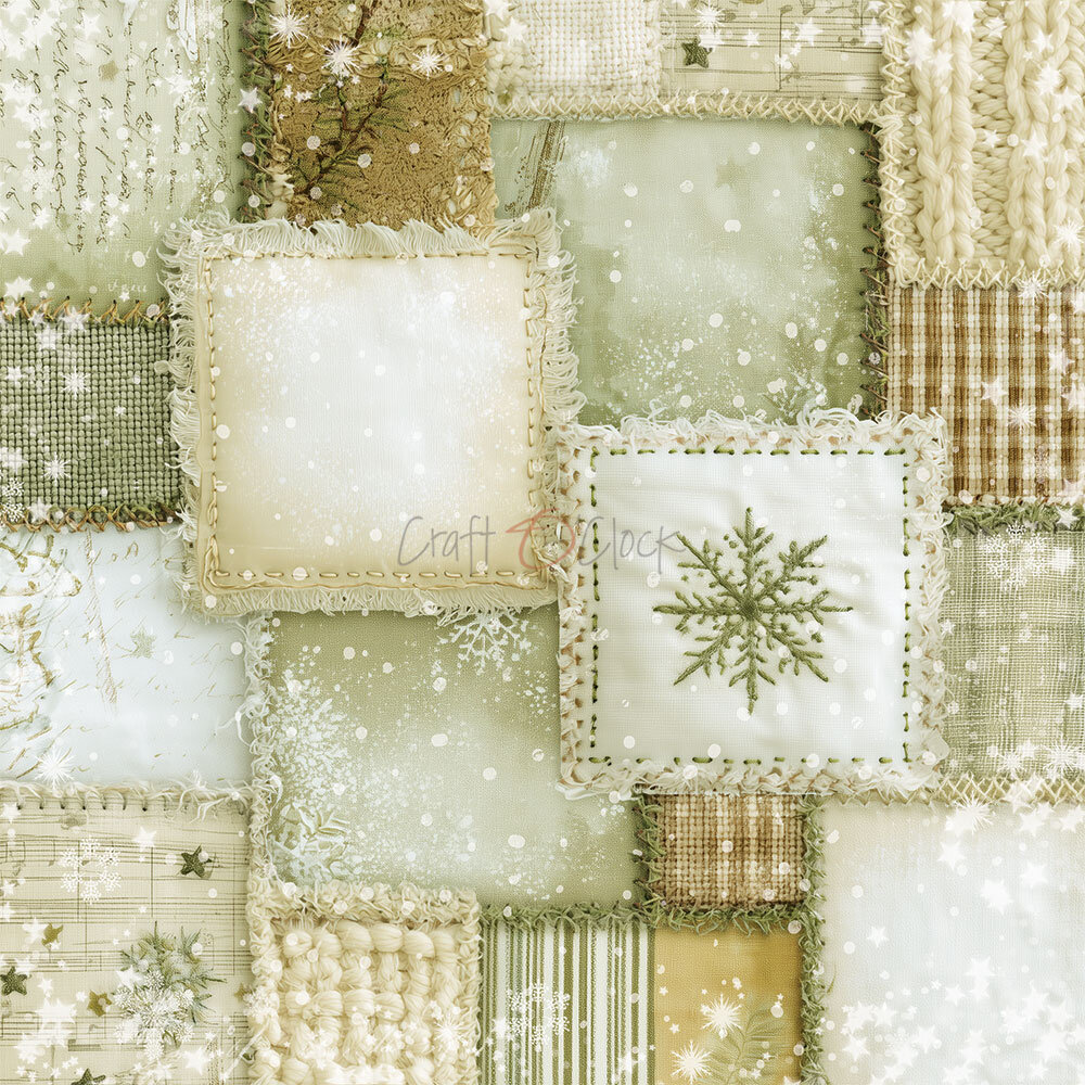 Craft O'Clock Spirit Of Christmas 8x8 Inch Mix Paper Set by Renata Ludwinska (CC-C87-SCS-09) Craft O'Clock Spirit Of Christmas 8x8 Inch Mix Paper Set by Renata Ludwinska (CC-C87-SCS-09)