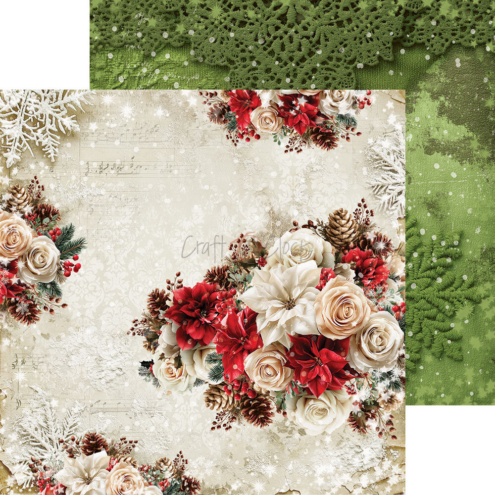 Craft O'Clock Spirit Of Christmas 8x8 Inch Paper Set by Renata Ludwinska (CC-C87-SCS-07) Craft O'Clock Spirit Of Christmas 8x8 Inch Paper Set by Renata Ludwinska (CC-C87-SCS-07)