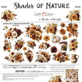 Craft O'Clock Shades Of Nature Extras Set Flowers by Renata Ludwinska (CC-C88-SON-14)