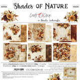 Craft O'Clock Shades Of Nature 12x12 Inch Paper Set by Renata Ludwinska (CC-C88-SON-00)